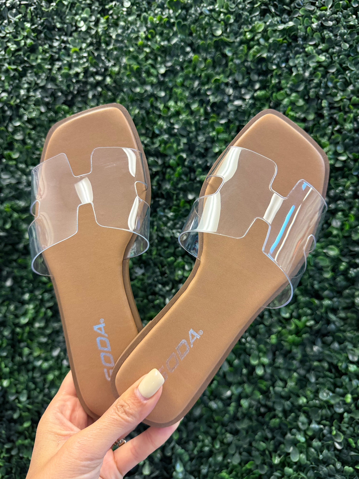 Sloane Clear Strap Sandal