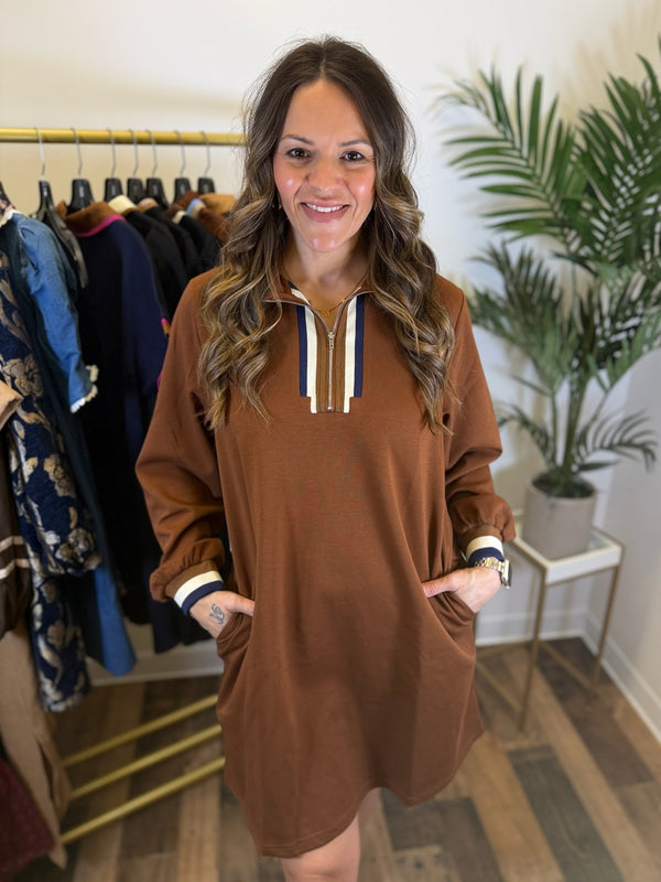 Simply Preppy Mini Dress