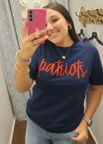 Patriots Script Graphic Tee