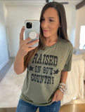 Raised on Country Graphic Tee