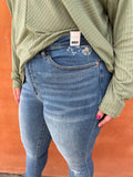 Embroidered Judy Blue Skinny Jean